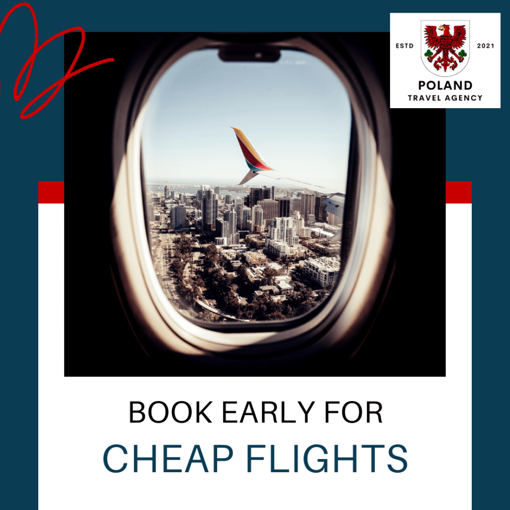 Book early for cheap flights