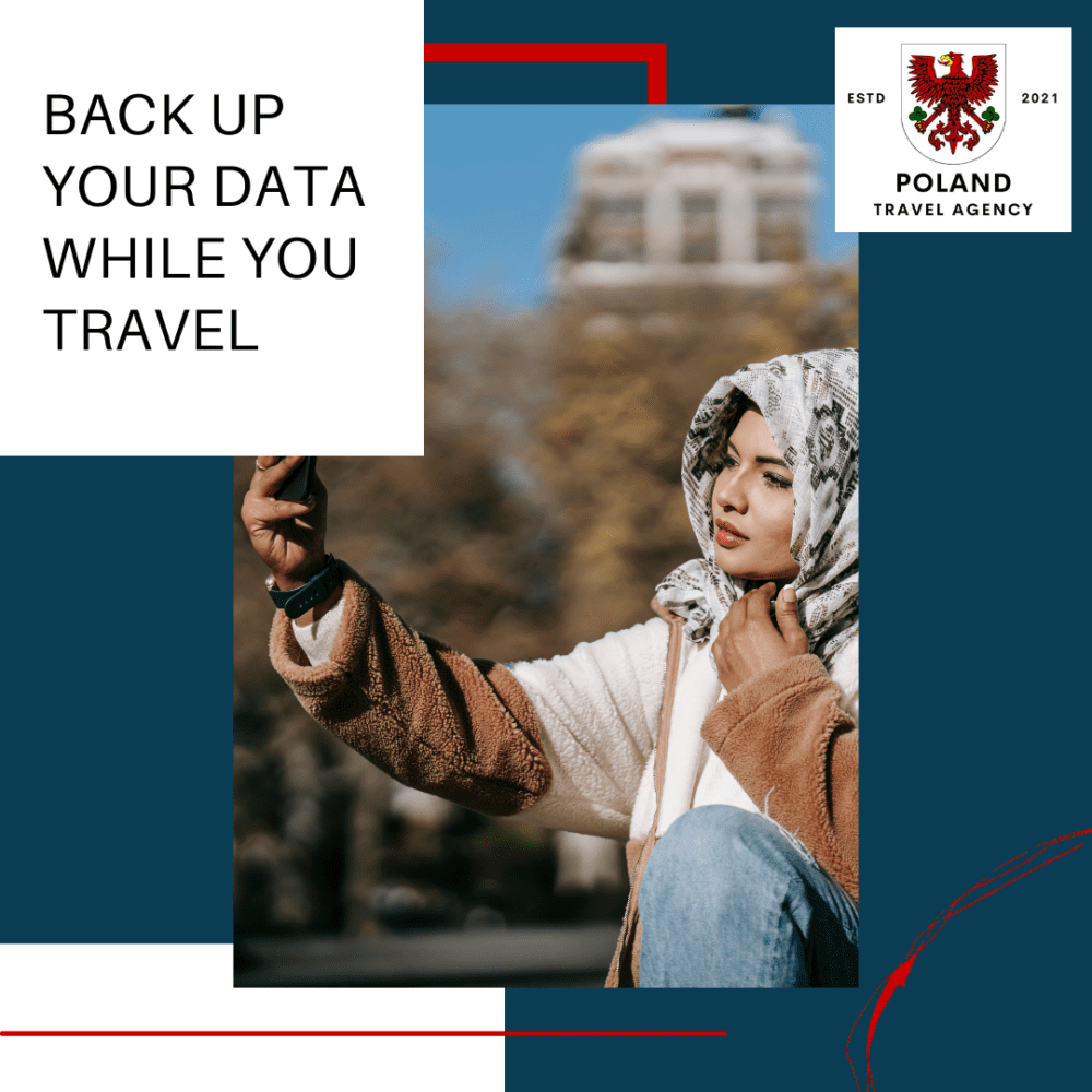 Back up your data while you travel